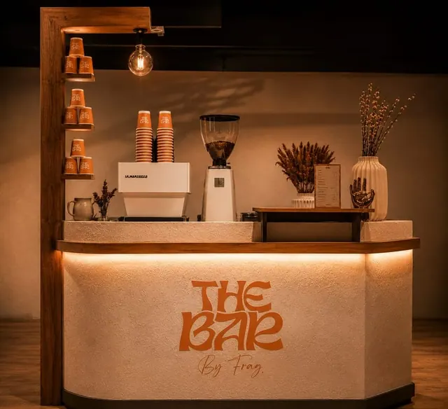 A coffee bar by The Bar